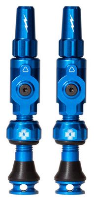 Muc-Off Big Bore Lite Tubeless ventielen Blauw
