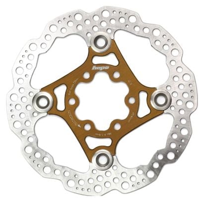 Hope Rotor Flotante 6 Tornillos Bronce