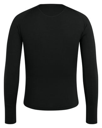 Maillot Manches Longues Rapha Merino Noir Homme