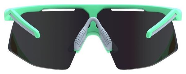 AZR Team JR Matte Green/Screen Green Multilayer Child Goggles