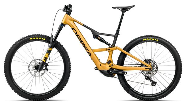 Orbea Rise LT H10 MTB elettrica a sospensione completa Shimano 12S 630 Wh Shimano 85 Nm 29'' Bumblebee Yellow Black 2026