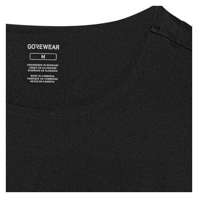 Maglietta Gore Wear Fernflow nera 
