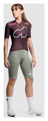 Maillot Manches Courtes Assos Dyora R S11 We are the A Bordeaux Femme