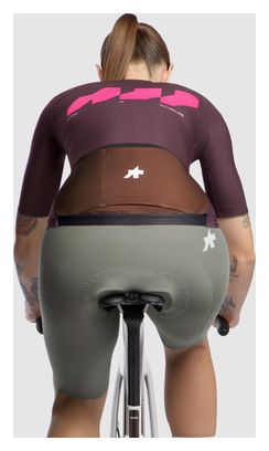 Maillot Manches Courtes Assos Dyora R S11 We are the A Bordeaux Femme
