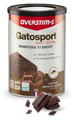 Gâteau Energétique Overstims Gatosport SANS GLUTEN Chocolat 400g