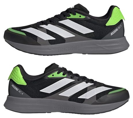 Chaussures Running adidas running adizero RC 4 Noir Vert Homme