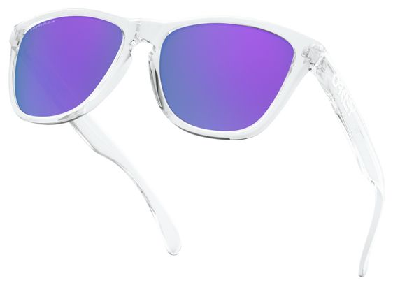 Oakley Frogskins Sunglasses / Prizm Violet / Transparent / Ref: OO9013-H755