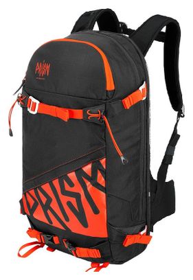 Sac à dos modulable SES Modèle Titane 22L Couleur Black/Orange Fire Base taille L/XL