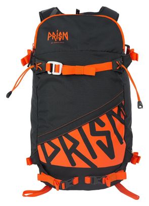 Sac à dos modulable SES Modèle Titane 22L Couleur Black/Orange Fire Base taille L/XL