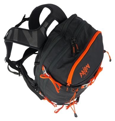 Sac à dos modulable SES Modèle Titane 22L Couleur Black/Orange Fire Base taille L/XL