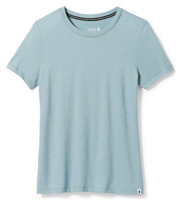 Camiseta interior de manga corta para mujer Smartwool Short Sleeve Light Blue