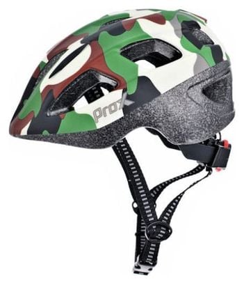 Casque de vélo pour enfants - Green Camo Junior - Casque enfants Garçons