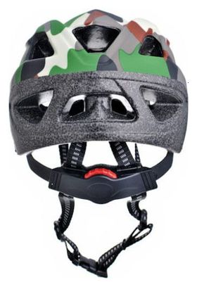 Casque de vélo pour enfants - Green Camo Junior - Casque enfants Garçons