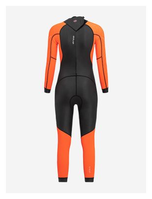 Orca Women's Vitalis Hi-Vis Open Water Wetsuit Black/Orange
