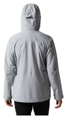 Mountain Hardwear Vrouwen Ozonic Stretch Jas Grijs