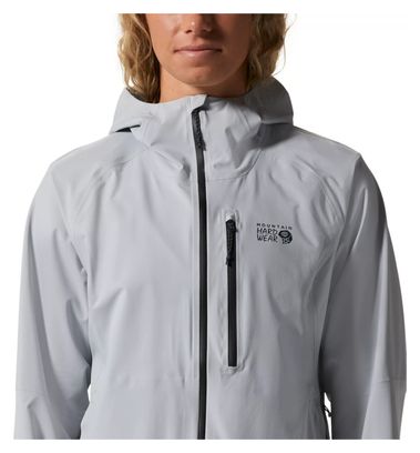 Mountain Hardwear Vrouwen Ozonic Stretch Jas Grijs