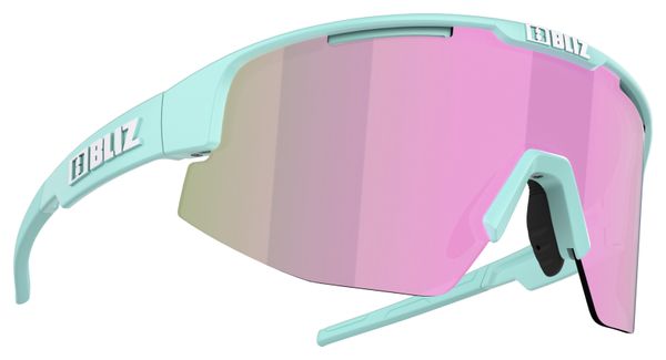 Bliz Matrix Small Pastell Grün / Rosa Brille