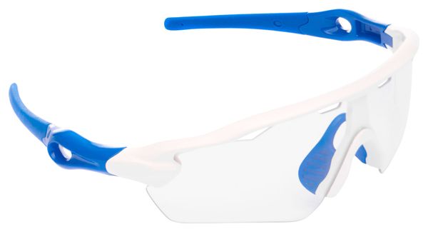 Paar Neatt White Blue Glasses - Clear Lens