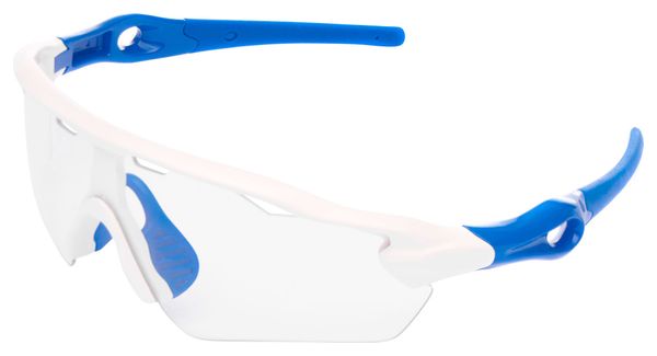Pair of Neatt White Blue Glasses - Transparent Lens
