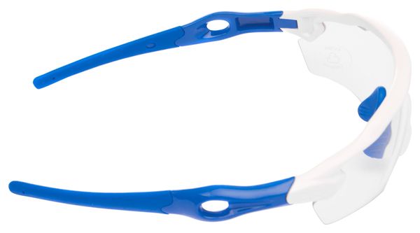 Pair of Neatt White Blue Glasses - Transparent Lens