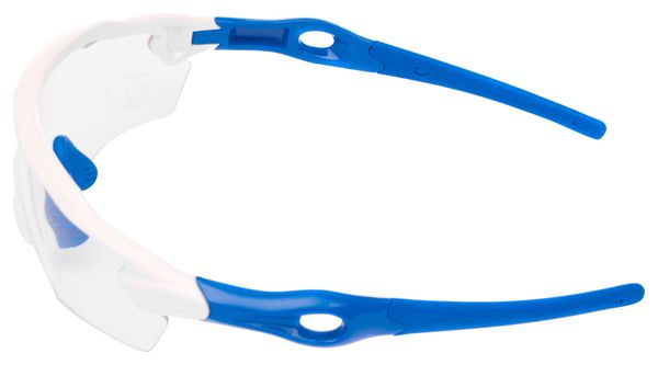 Pair of Neatt White Blue Glasses - Transparent Lens