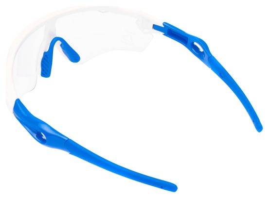Pair of Neatt White Blue Glasses - Transparent Lens