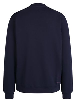 Felpa Rapha Cotton Logo Heavyweight Blu/Rosa Uomo