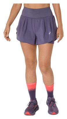 Asics Road 3.5in Violet Women's 2-in-1 Short