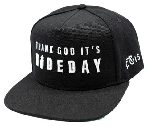 Çois 'Thank God it's Rideday' Cap Black