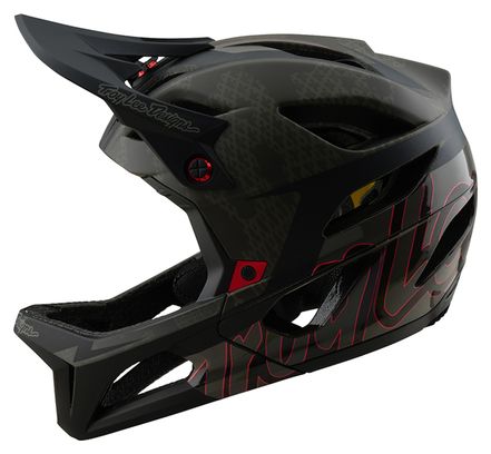 Casco integral Troy Lee Designs Stage Mips Camo Negro