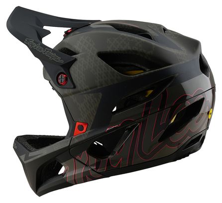 Casco integral Troy Lee Designs Stage Mips Camo Negro