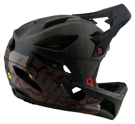 Casco integral Troy Lee Designs Stage Mips Camo Negro