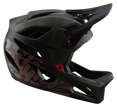 Casco integral Troy Lee Designs Stage Mips Camo Negro