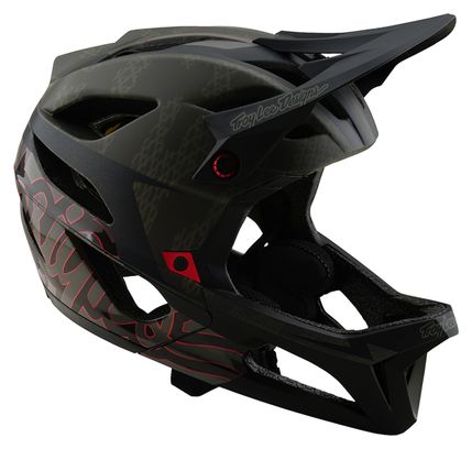 Casco integral Troy Lee Designs Stage Mips Camo Negro