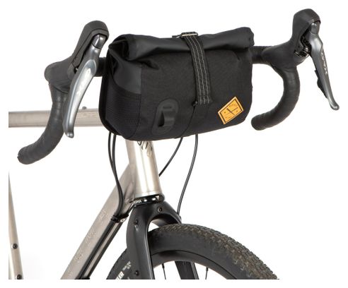 Restrap Rolltop Borsa per taniche 4L Borsa da manubrio Nero