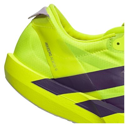 adidas Adizero Adios 9 Yellow/Purple Men's Running Shoes