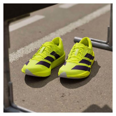 adidas Adizero Adios 9 Yellow/Purple Men's Running Shoes