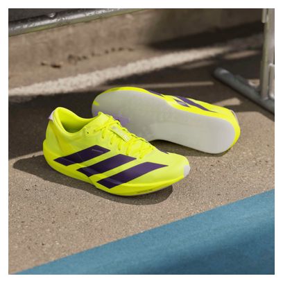 adidas Adizero Adios 9 Yellow/Purple Men's Running Shoes