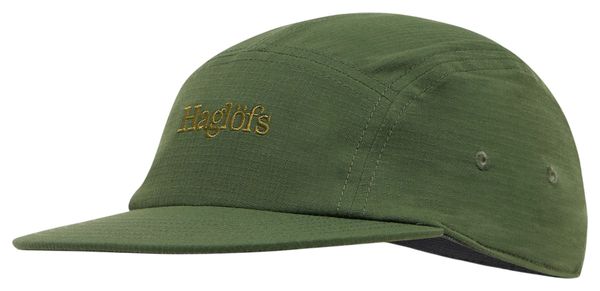 Haglöfs Brand Five-Panel Cap, Green, Unisex 