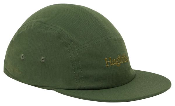 Haglöfs Brand Five-Panel Cap, Green, Unisex 