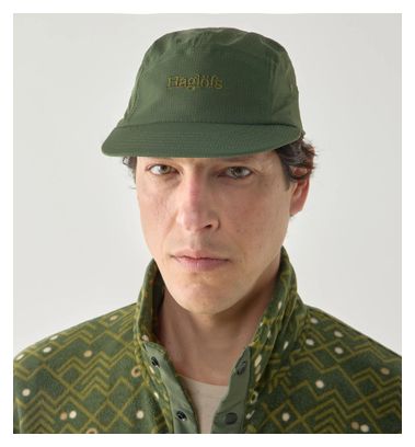 Haglöfs Brand Five-Panel Cap, Green, Unisex 