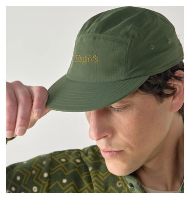 Haglöfs Brand Five-Panel Cap, Green, Unisex 