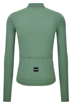 Santini Sensation uniseks shirt met lange mouwen, groen
