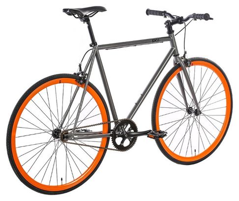 Fixie 6KU Barcelona Gris Orange