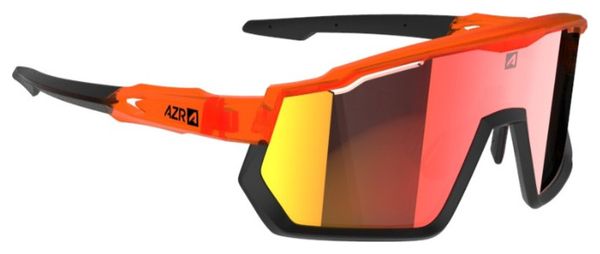 Coffret Azr Pro Race RX Crystale Orange Ecran Rouge + Ecran Incolore + Coque de Protection