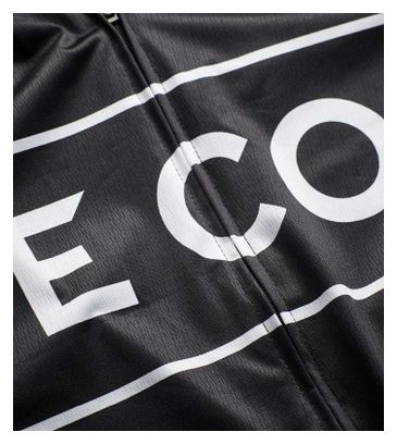 Le Col Sport Logo Short Sleeve Jersey Black