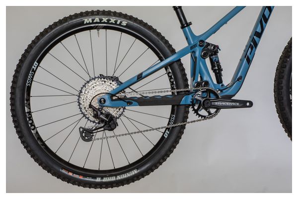 Ausstellungsfahrrad - Mountainbike All-Suspendent Pivot Trail 429 Shimano XTR 12V Mattblau/Glanzschwarz 2023