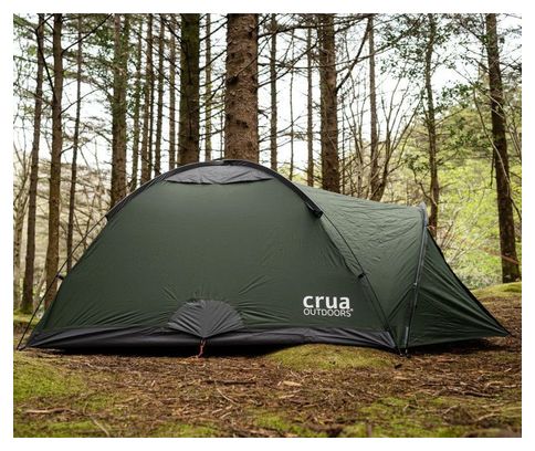 Crua outdoors Duo-tente de randonnée légère - 2 personnes - 3 kg-verte