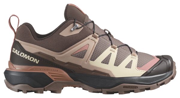 Salomon X Ultra 360 Brown Pink Black Women's Hiking Shoes