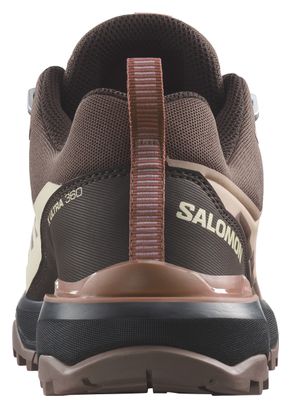 Salomon X Ultra 360 Brown Pink Black Women's Hiking Shoes
